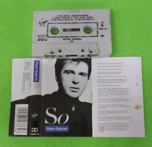 Peter gabriel 1986 italy - mc,
