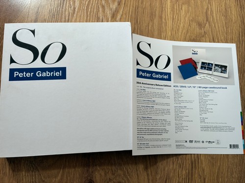 Peter gabriel boxset 25th - gabriel, so: