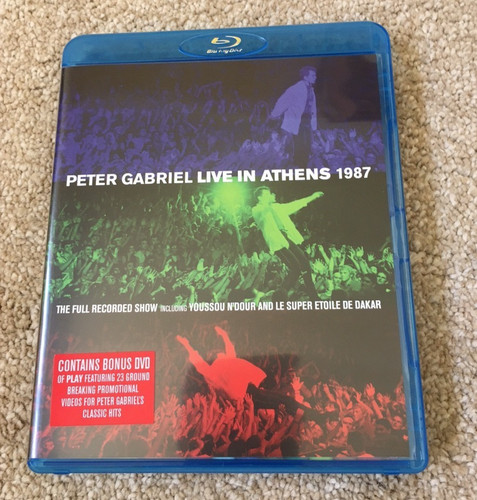 Peter gabriel live athens - gabriel:, in