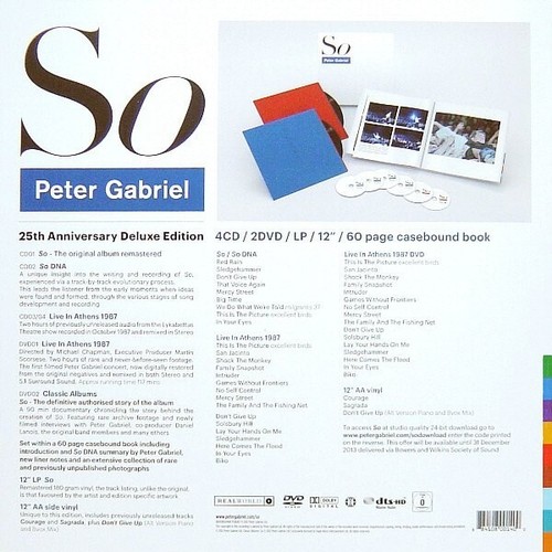 Peter gabriel ltd 25 - -,