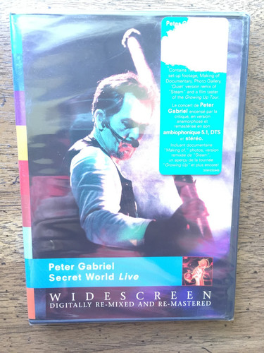 Peter gabriel secret world - peter,